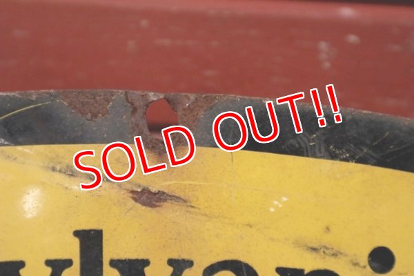 画像6: dp-190301-14 PENNZOIL / 1950's-1960's W-side Metal Sign