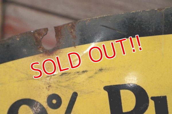 画像7: dp-190301-14 PENNZOIL / 1950's-1960's W-side Metal Sign