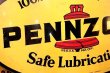 画像2: dp-190301-14 PENNZOIL / 1950's-1960's W-side Metal Sign