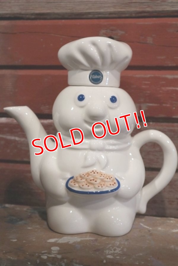 画像1: ct-190301-07 Pillsbury / Poppin' Fresh(Doughboy)1990's Tea Pot