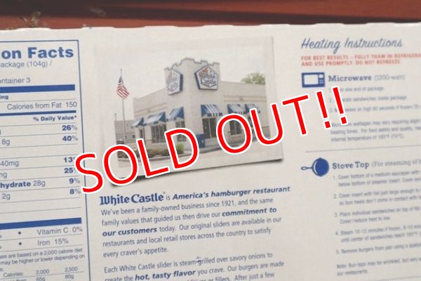 画像7: dp-190301-06 White Castle / Cheeseburgers Box