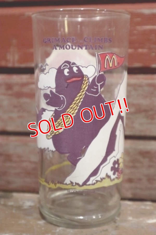 画像1: ct-181203-71 【JUNK】McDonald's / Grimace 1980's Glass