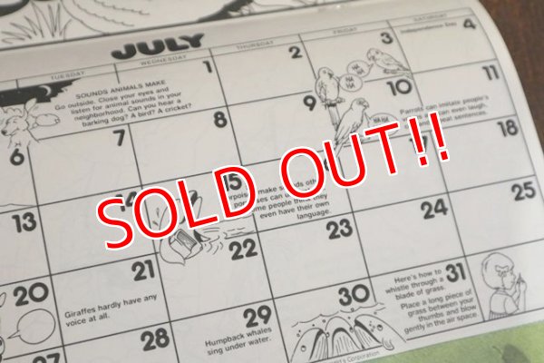 画像7: ct-190301-09 McDonald's / 1981 Coloring Calendar