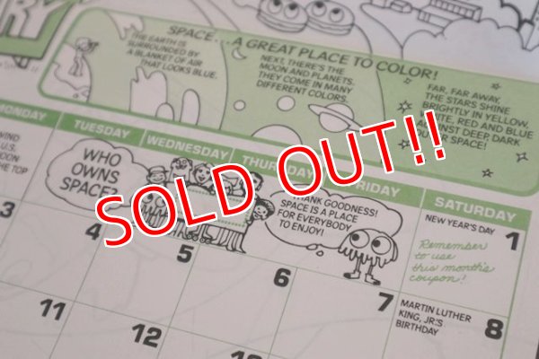 画像5: ct-190301-10 McDonald's / 1983 Coloring Calendar