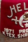 画像2: dp-190301-19 Freemasonry / 1971 Shrine Hat