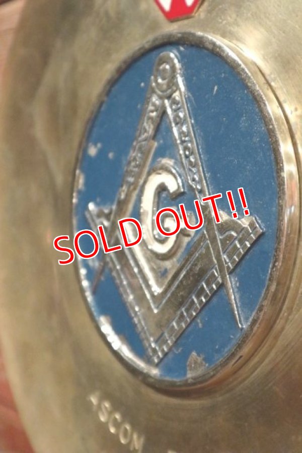 画像5: dp-190301-16 Freemasonry / 1960's Metal Plate