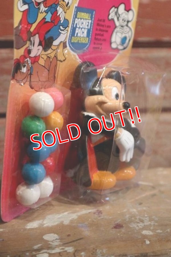 画像5: ct-190301-25 Mickey Mouse / Superior 1980's Gum Ball Pocket Pack Dispenser