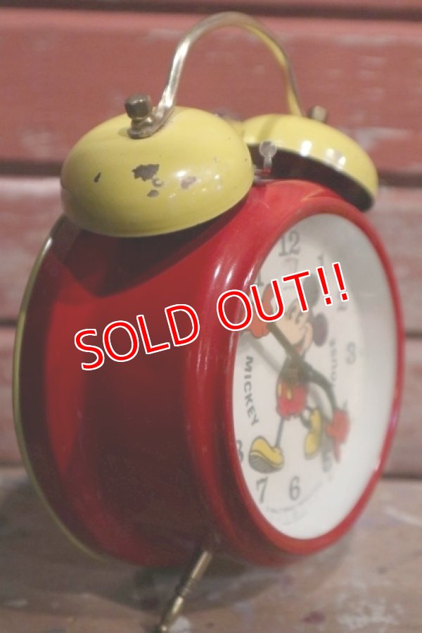 画像4: ct-190301-31 Mickey Mouse / BRADLEY 1960's-1970's Alarm Clock