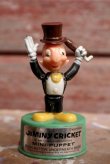 画像1: ct-160901-151 Jiminy Cricket / Kohner Bros 1970's Mini Push Puppet