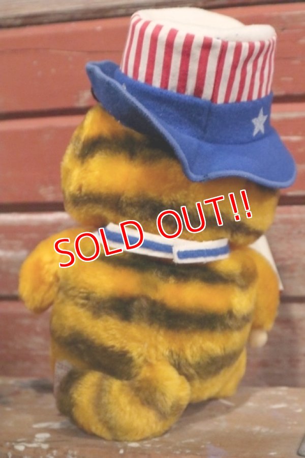 画像4: ct-190301-14 Garfield / DAKIN 1980' Plush Doll "Uncle Sam"