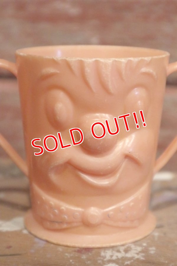 画像2: ct-1902021-126 Unknown / Vintage Clown Plastic Mug