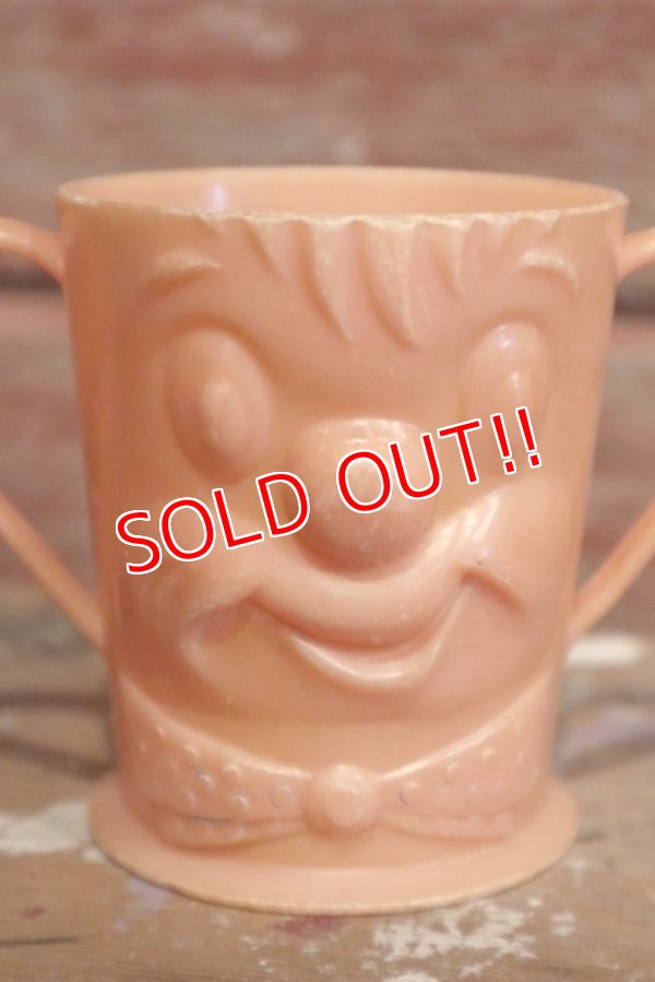 画像2: ct-1902021-126 Unknown / Vintage Clown Plastic Mug