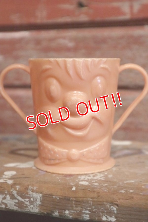 画像1: ct-1902021-126 Unknown / Vintage Clown Plastic Mug