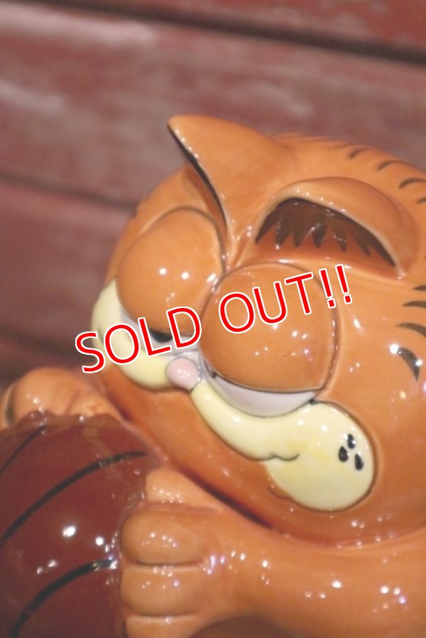画像5: ct-190301-15 Garfield / 1980's Ceramic Coin Bank "Basketball"
