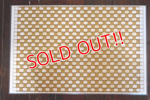 画像5: ct-190301-44 McDonald's / 1970's Place Mat "Ronald McDonald"