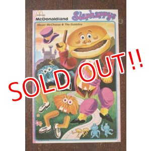 画像: ct-190301-50 McDonaldland / 1970's Slaphappys Sticker "Mayor Mccheese & The Gobblins"