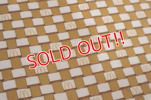 画像7: ct-190301-45 McDonald's / 1970's Place Mat "Big Mac Police & Hamburglar"