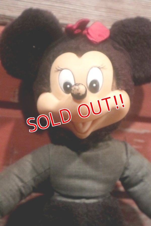 画像2: ct-190301-56 Minnie Mouse / Applause 1980's Rubber Face Doll