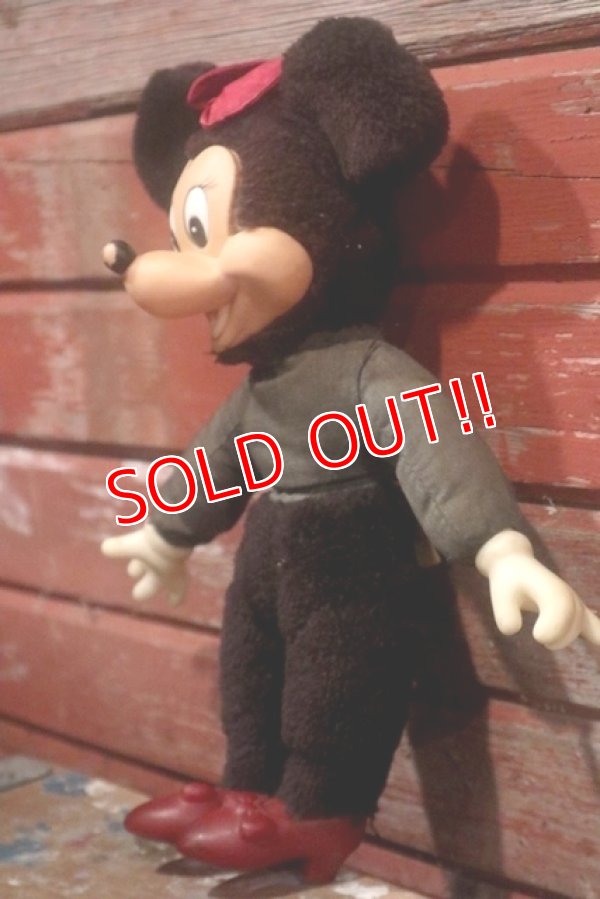 画像3: ct-190301-56 Minnie Mouse / Applause 1980's Rubber Face Doll