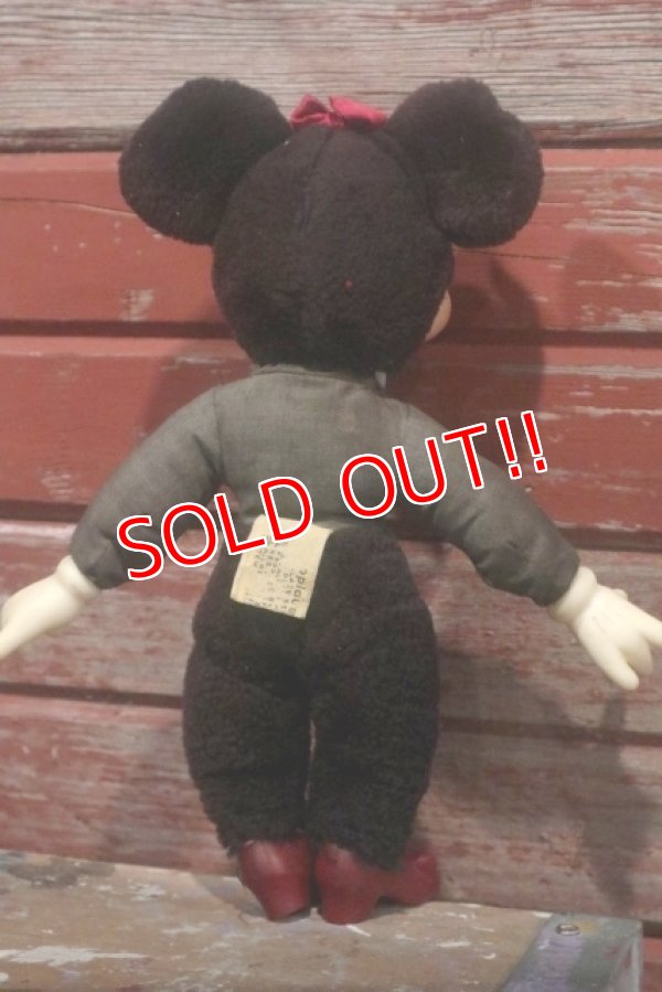 画像4: ct-190301-56 Minnie Mouse / Applause 1980's Rubber Face Doll