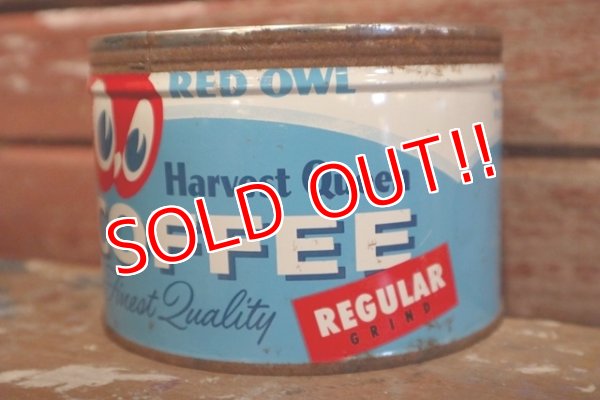 画像3: dp-190301-48 RED OWL COFFEE / Vintage Can
