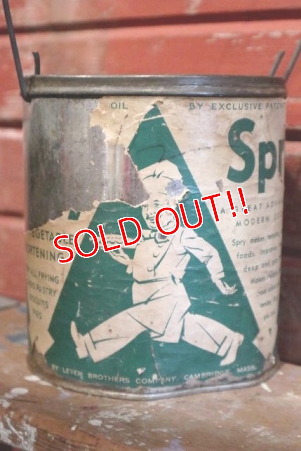 画像3: dp-190301-43 Spry / Vintage Shortening Can