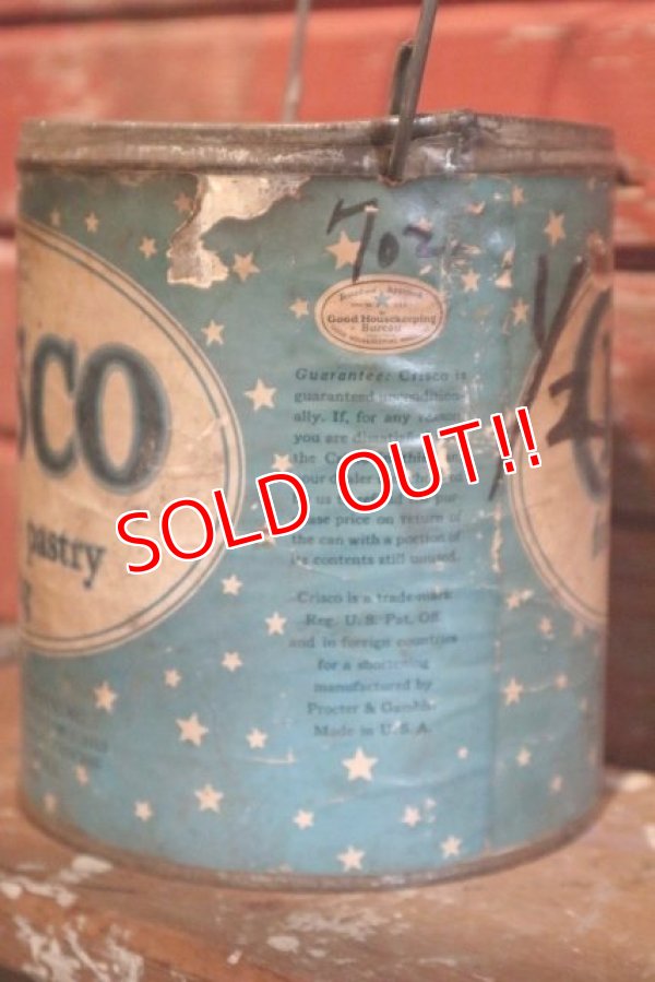画像5: dp-190301-44 CRISCO / Vintage Shortening Can