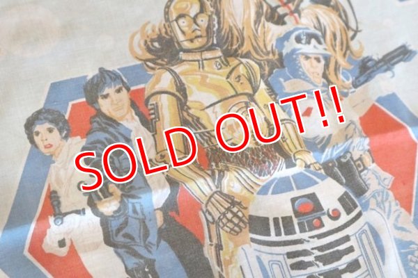 画像4: ct-190301-52 STAR WARS / The Empire Strikes Back 1980's Flat Sheet(Twin size)