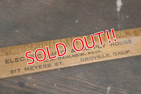 画像3: dp-190301-46 General Electric / 1950's Wood Ruler