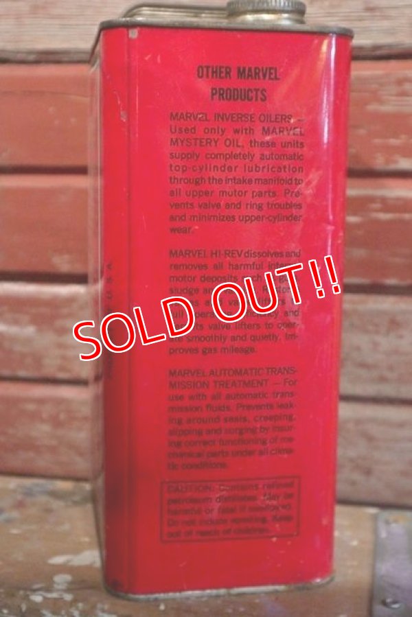 画像3: dp-190301-45 Marvel Mystery Oil / Vintage ONE U.S.Gallon Can