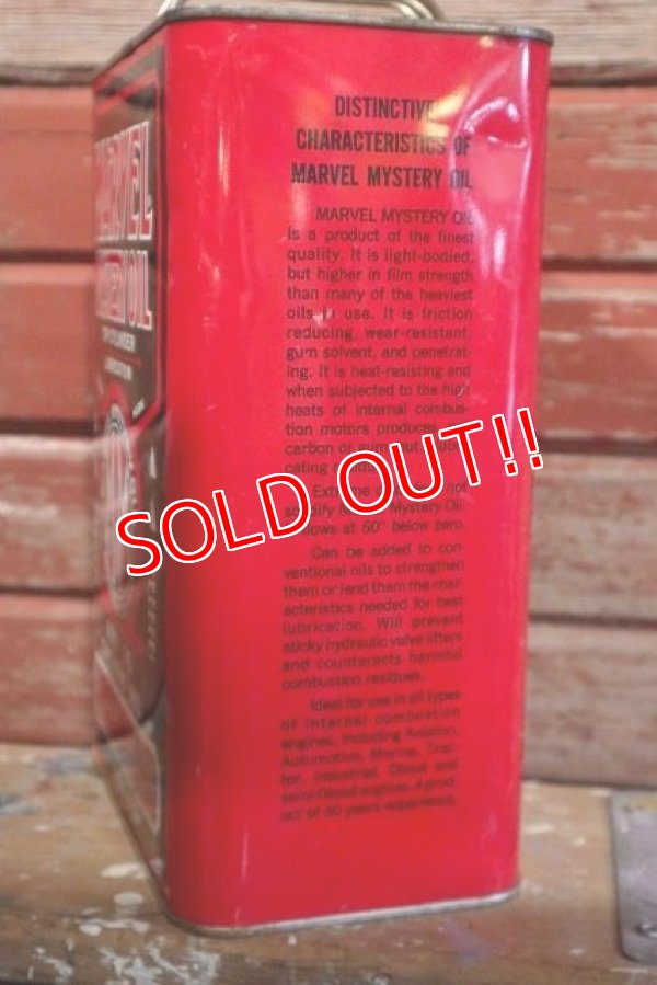 画像4: dp-190301-45 Marvel Mystery Oil / Vintage ONE U.S.Gallon Can