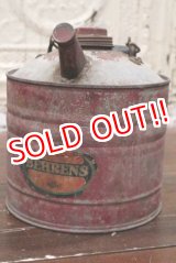 画像: dp-190301-51 BEHRENS / 1940's-1950's Gas Can