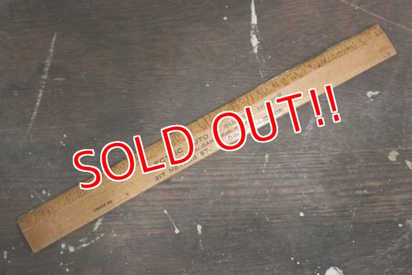 画像2: dp-190301-46 General Electric / 1950's Wood Ruler