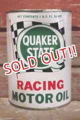 画像: dp-190201-13 QUAKER STATE / 1960's Racing Motor Oil Can