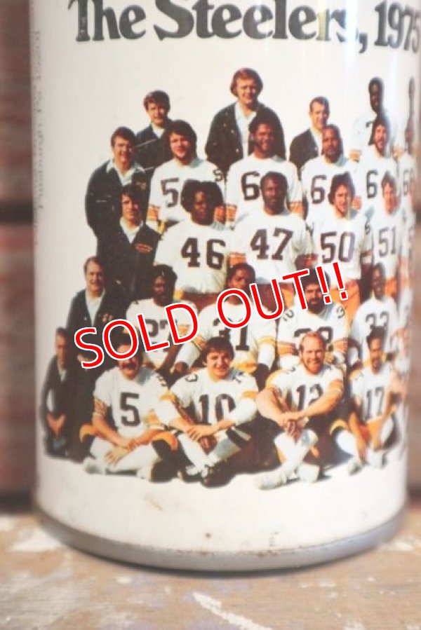 画像5: dp-190301-34 Pittsburgh Steelers / 1975 Super Bowl Camp Beer Can