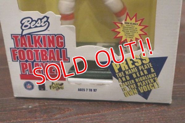 画像3: dp-150115-08 Best / 1996 Talking Football Player "John Elway"