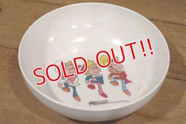 画像1: ct-190401-18 Kellogg's / Pop!Snap!Crackle! 1980's Plastic Bowl