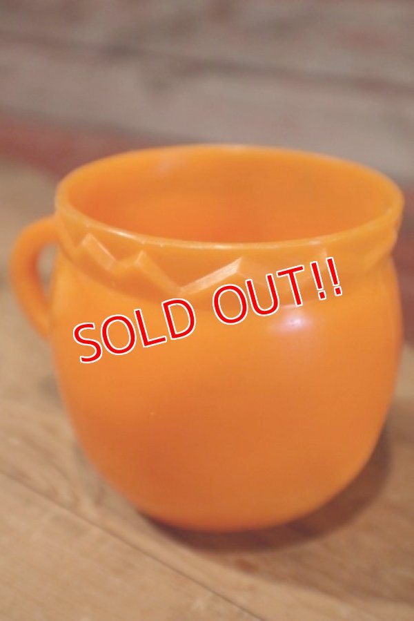 画像4: ct-190401-84 Pillsbury / 1970's Funny Face Plastic Mug "Jolly Olly Orange" Unpainted