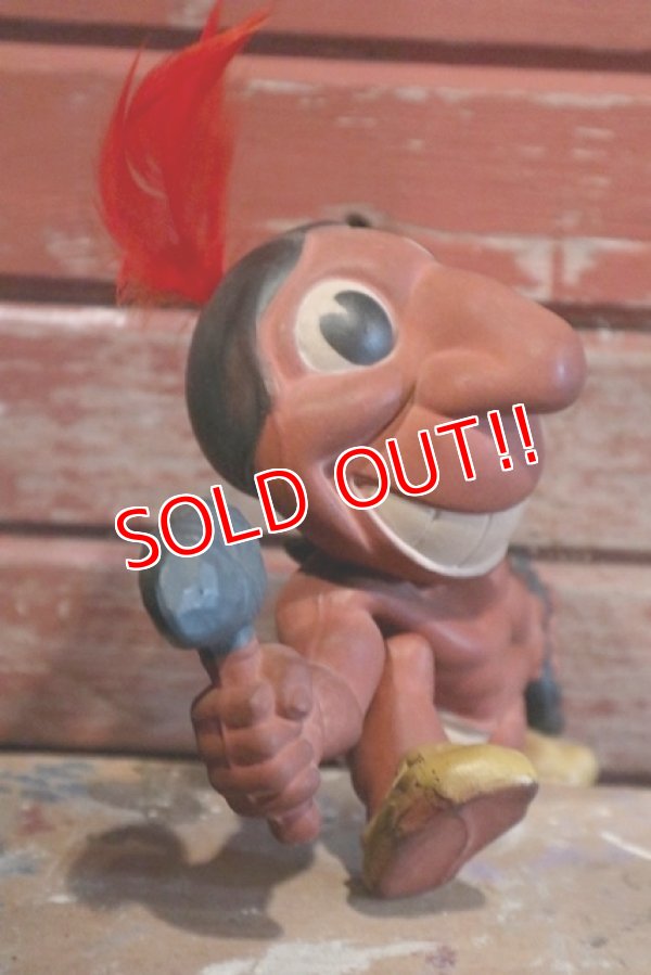 画像4: ct-190401-54 Rempel / 1940's Indian Chief Wahoo Rubber Doll