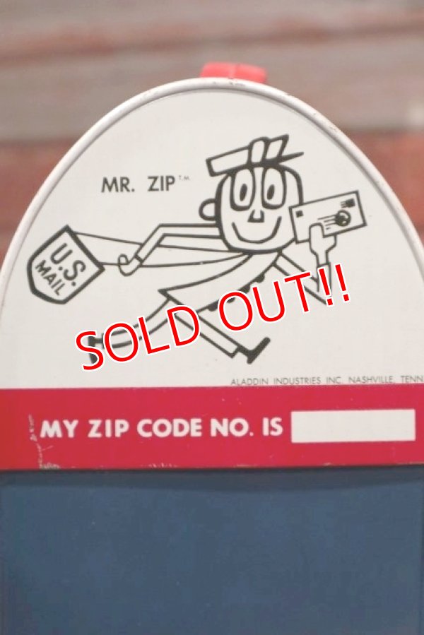 画像2: ct-190401-14 Mr.Zip / Aladdin 1960's Lunch Box