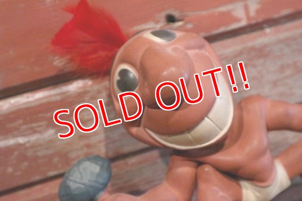 画像2: ct-190401-54 Rempel / 1940's Indian Chief Wahoo Rubber Doll