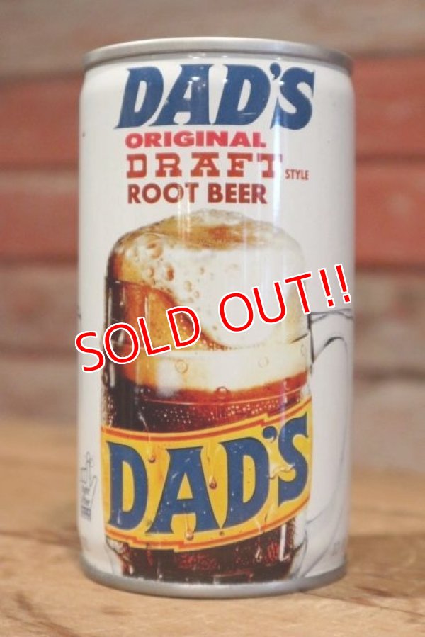 画像1: dp-190402-13 DAD'S ROOT BEER / 1970's Can