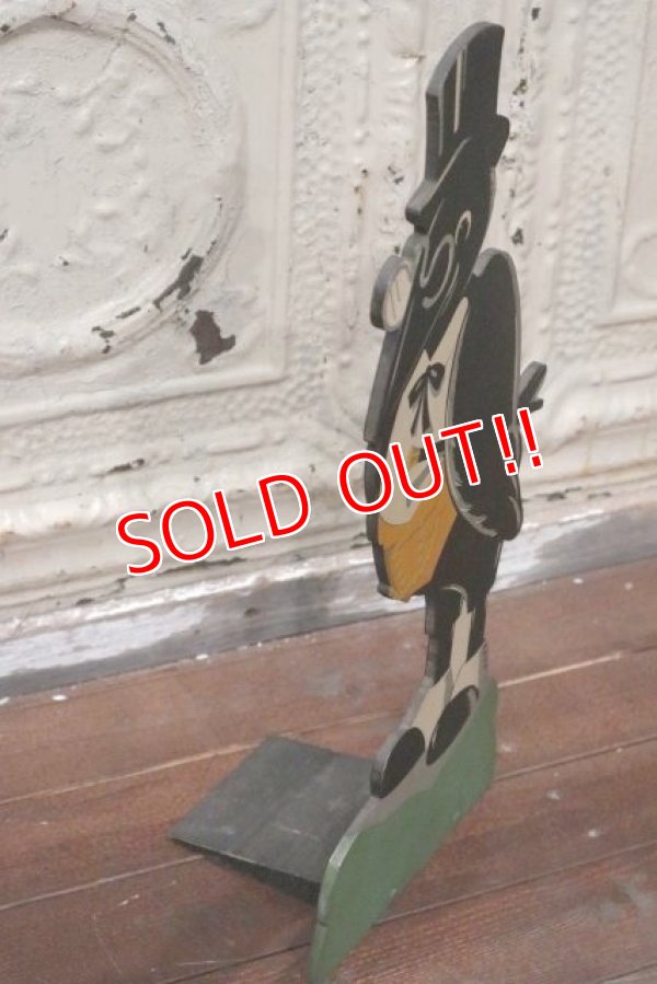 画像5: ct-190401-02 OLD CROW / Vintage Wood Sign