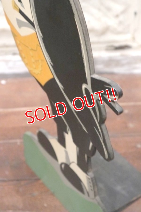 画像6: ct-190401-02 OLD CROW / Vintage Wood Sign