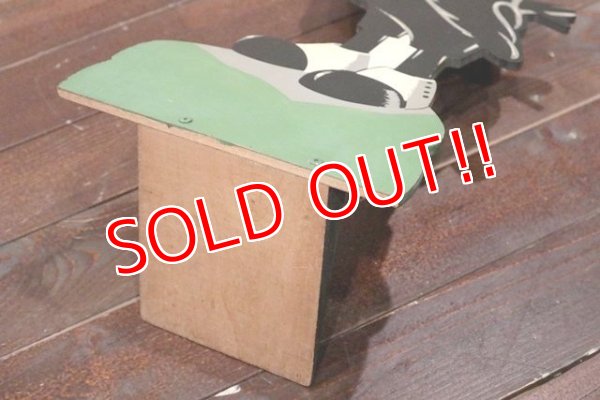 画像8: ct-190401-02 OLD CROW / Vintage Wood Sign