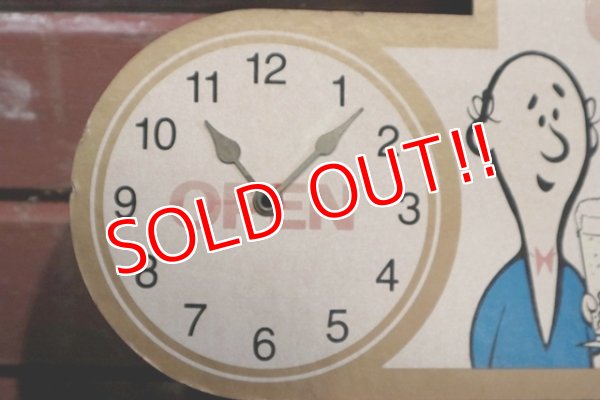 画像5: ct-190401-65 Piels Beer / 1950's-1960's OPEN・CLOSE Cardboard Sign