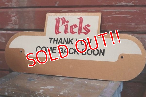 画像6: ct-190401-65 Piels Beer / 1950's-1960's OPEN・CLOSE Cardboard Sign