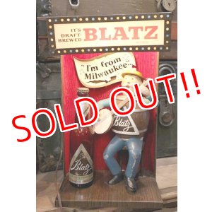 画像: ct-190401-92 BLATZ Beer / Vintage Barrel Guy  Lighted Display