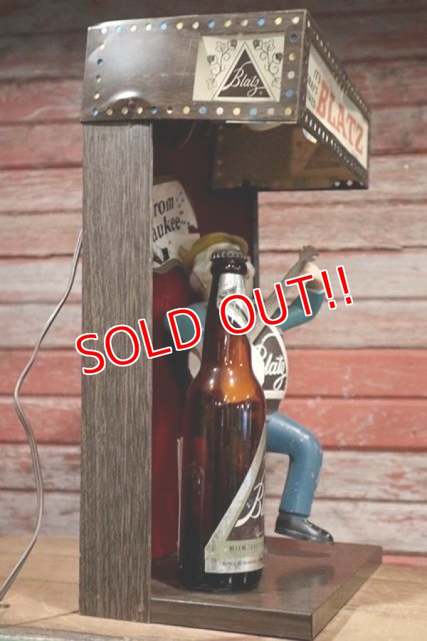 画像10: ct-190401-92 BLATZ Beer / Vintage Barrel Guy  Lighted Display