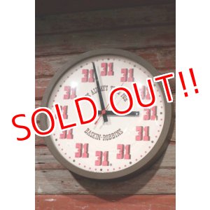 画像: dp-190402-01 Baskin Robbins / 1965 Wall Clock
